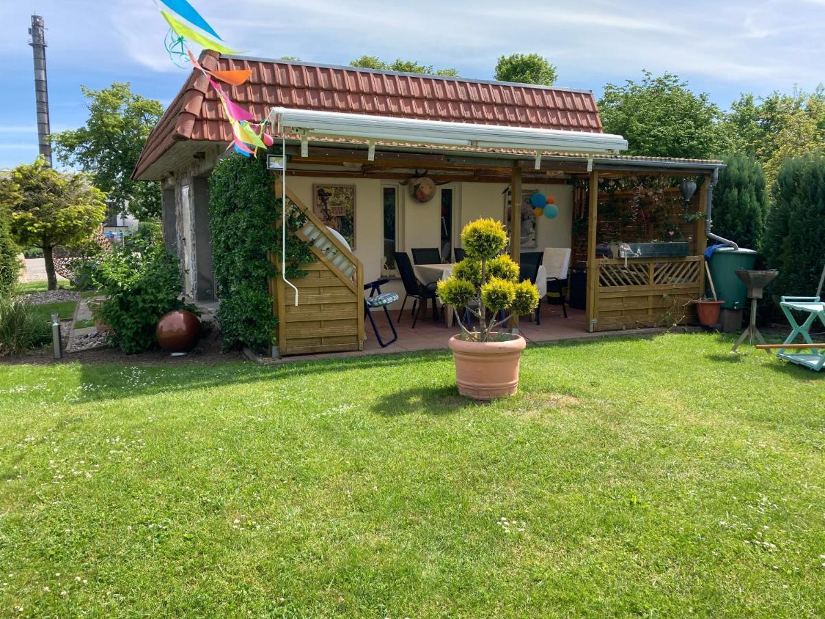 Landhausidyll Ferienwohnung Grundshagen Exterior foto